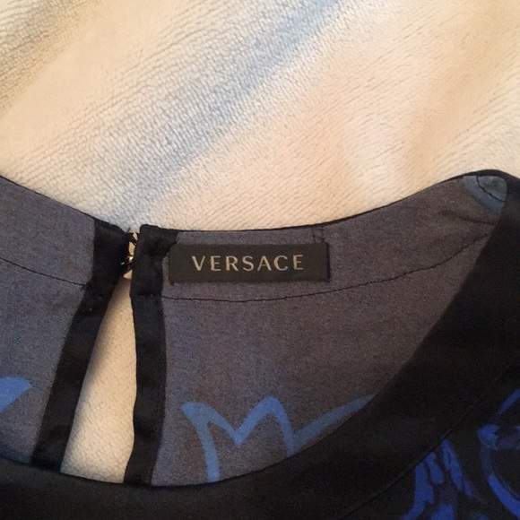 EUC Authentic Versace silk blouse - Picture 6 of 9